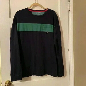 Nautica xxl long sleeve cotton pullover.